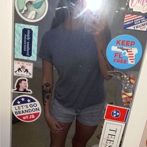 Target cropped T shirt